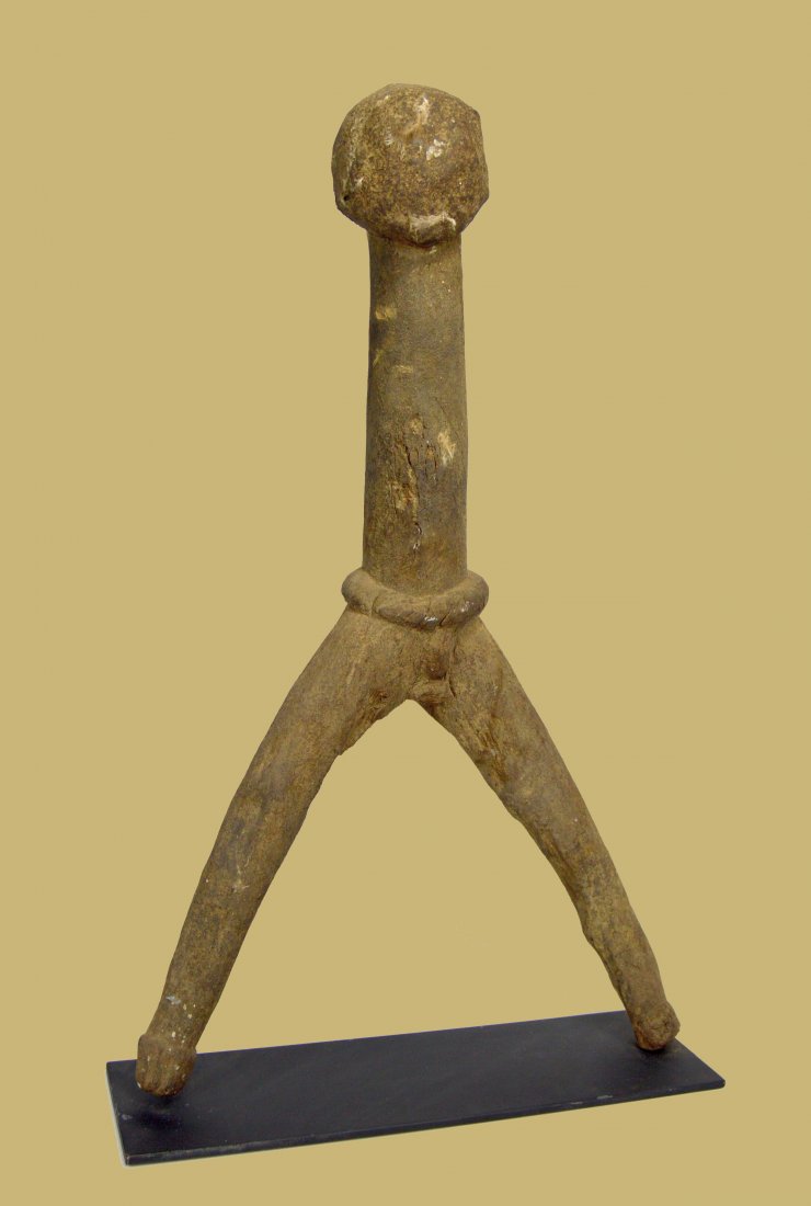 LARGE OLD DAGARI PHALLIC SHRINE SCULPTURE (1 of 10)