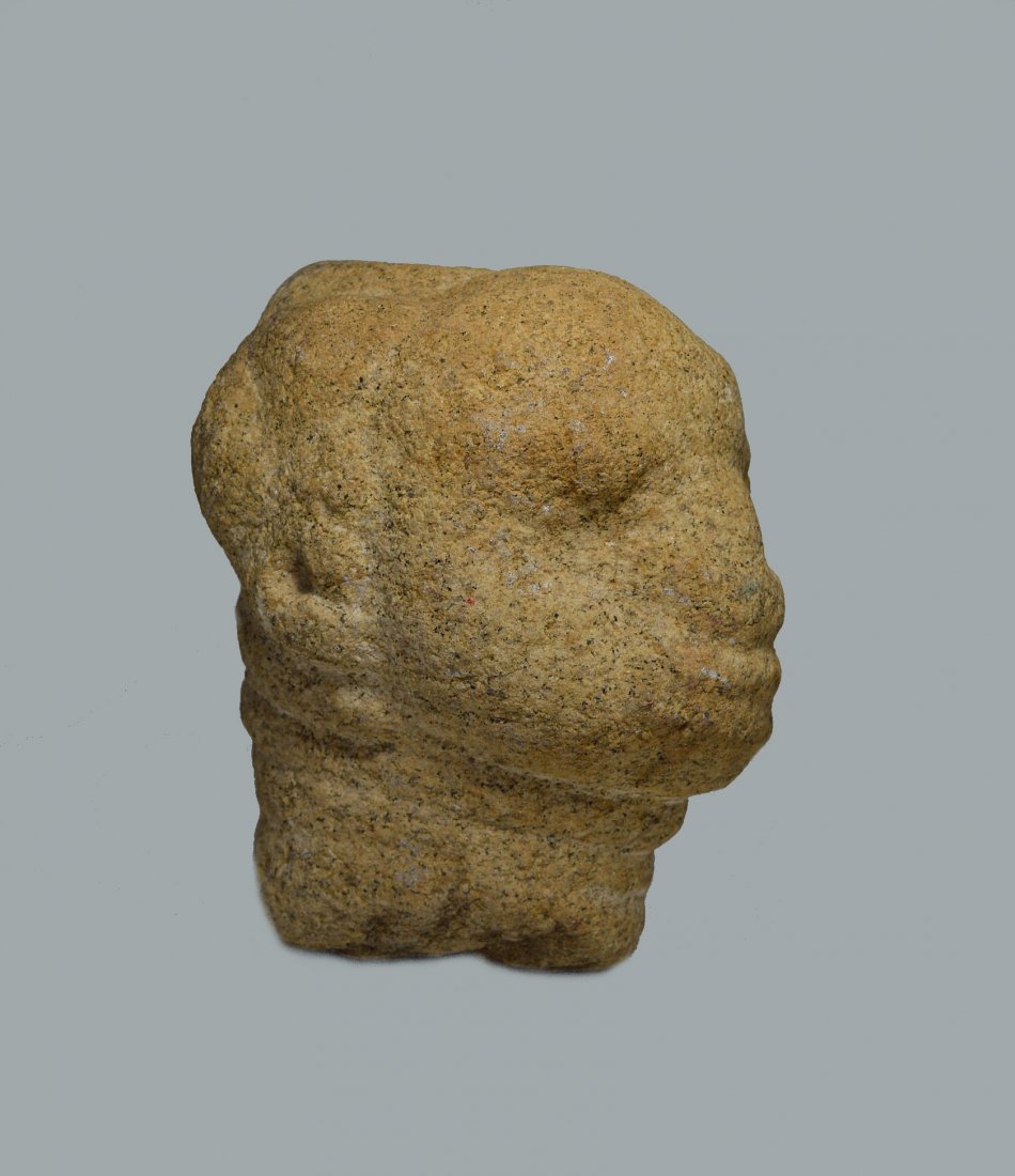 RARE ANCIENT SHERBRO STONE HEAD MAHEN YAFE (1 of 6)