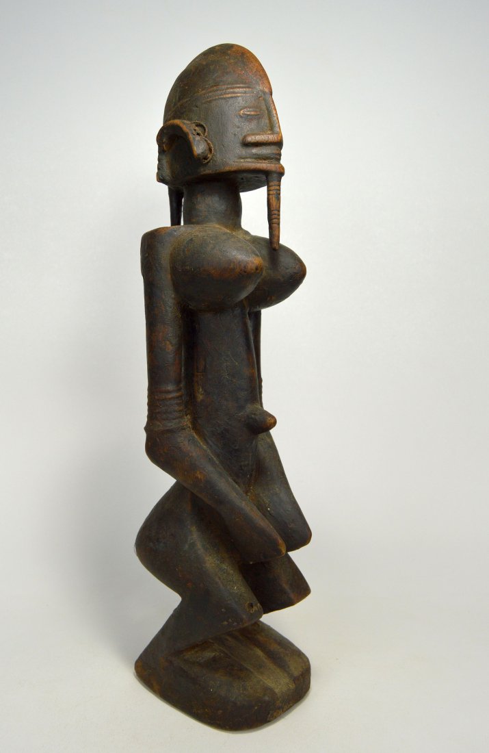 A DOGON FEMALE SHRINE IDOL, AFRICAN ART (1 of 7)