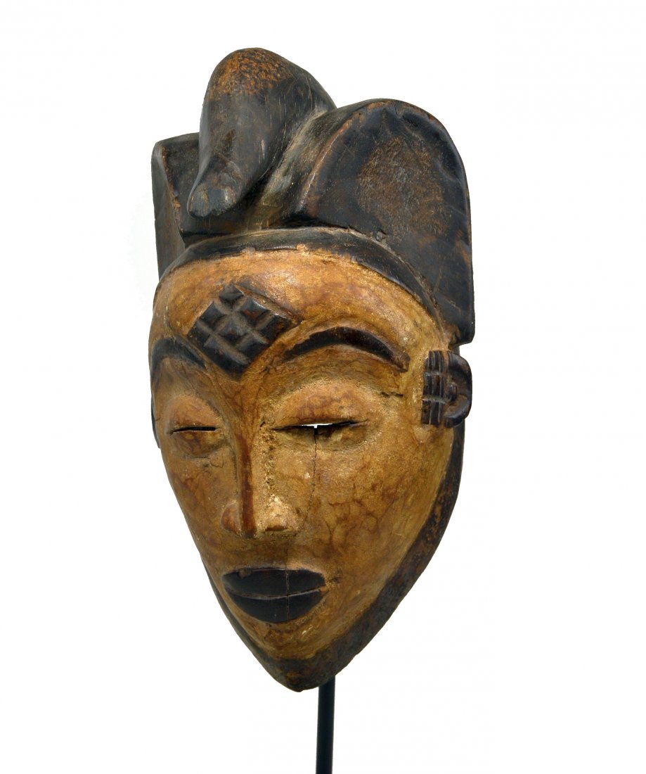 PUNU MUKUDJ AFRICAN MASK, AFRICAN ART (1 of 6)