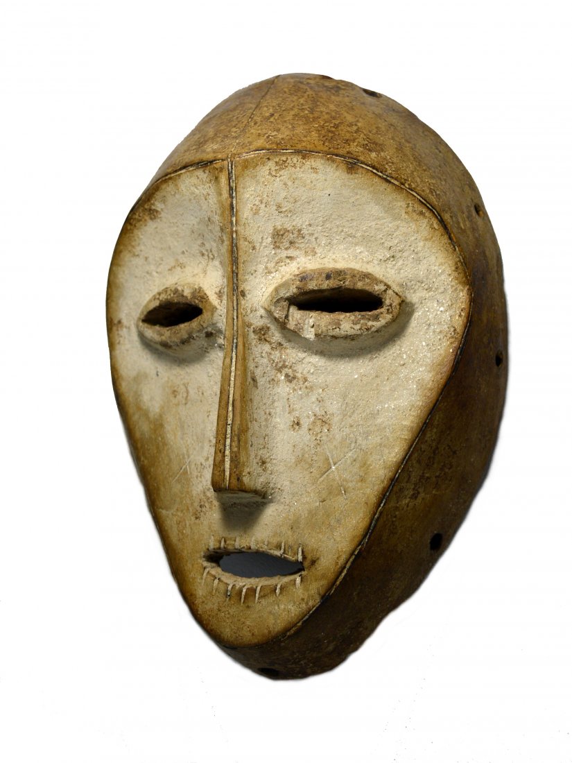 A FINE LEGA BWAMI SOCIETY MASK, AFRICAN ART (1 of 7)