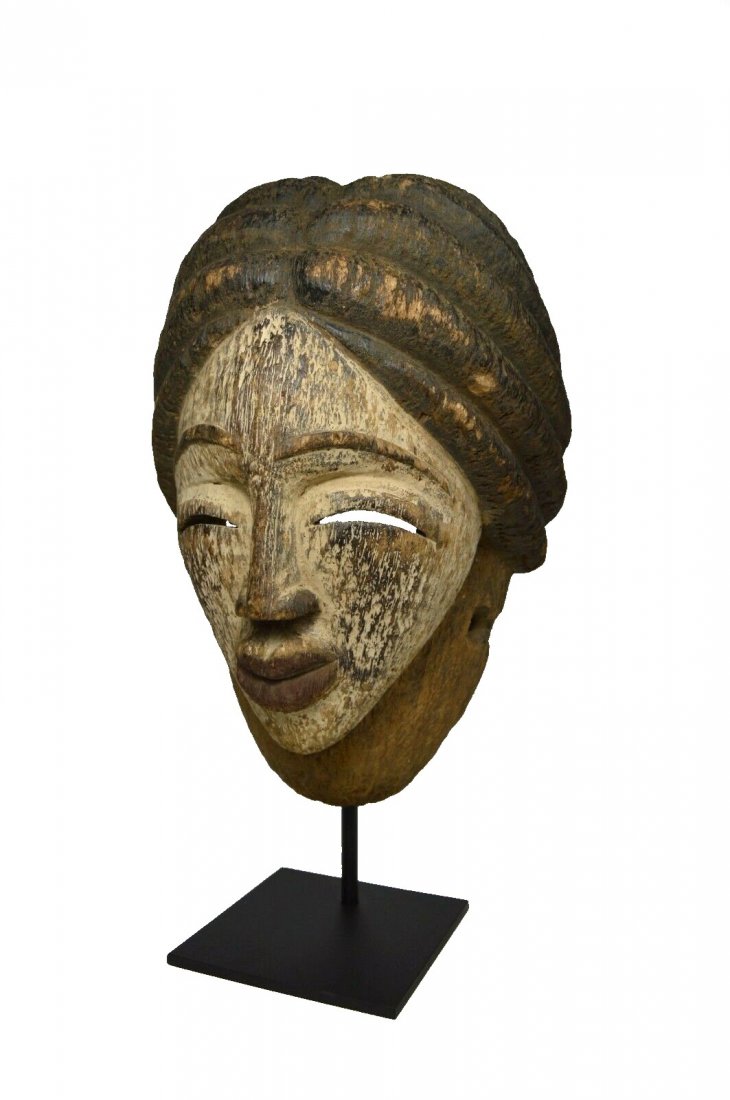 LOVELY PUNU MUKUDJ AFRICAN MASK,AFRICAN ART (1 of 8)