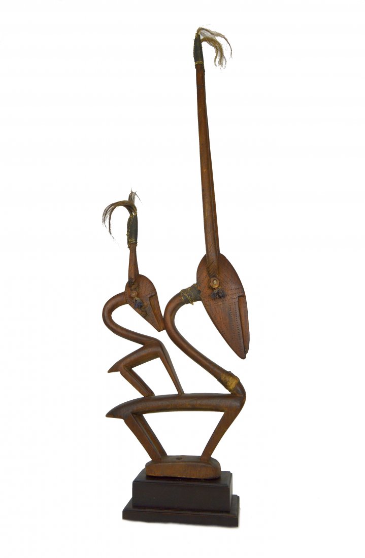 ANTIQUE CHIWARA ON CUSTOM DISPLAY STAND (1 of 7)