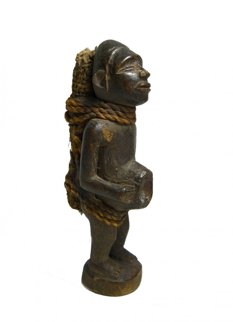 UNIQUE MINIATURE KONGO MAGIC FETISH SCULPTURE (1 of 6)