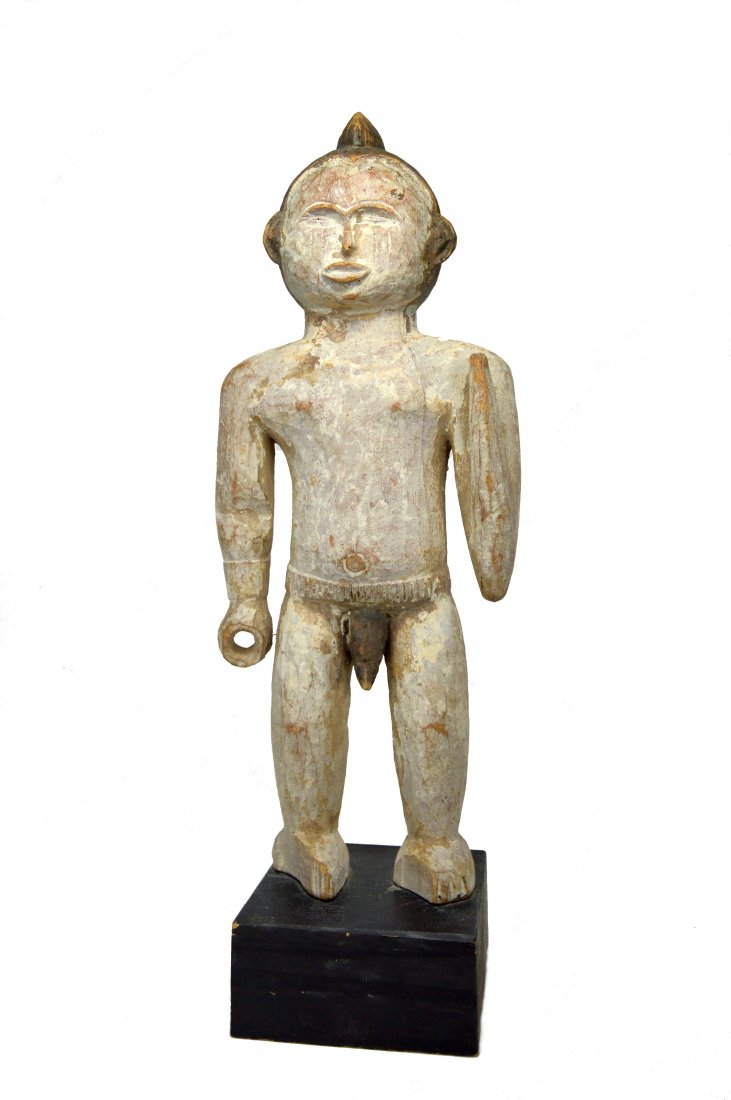 A MITSOGO MALE ANCESTOR SCULPTURE, AFRICAN ART (1 of 6)