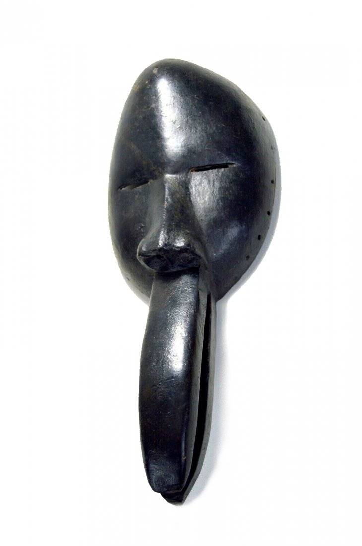 A Serene Old Dan Gagon African Mask, African Art (1 of 8)