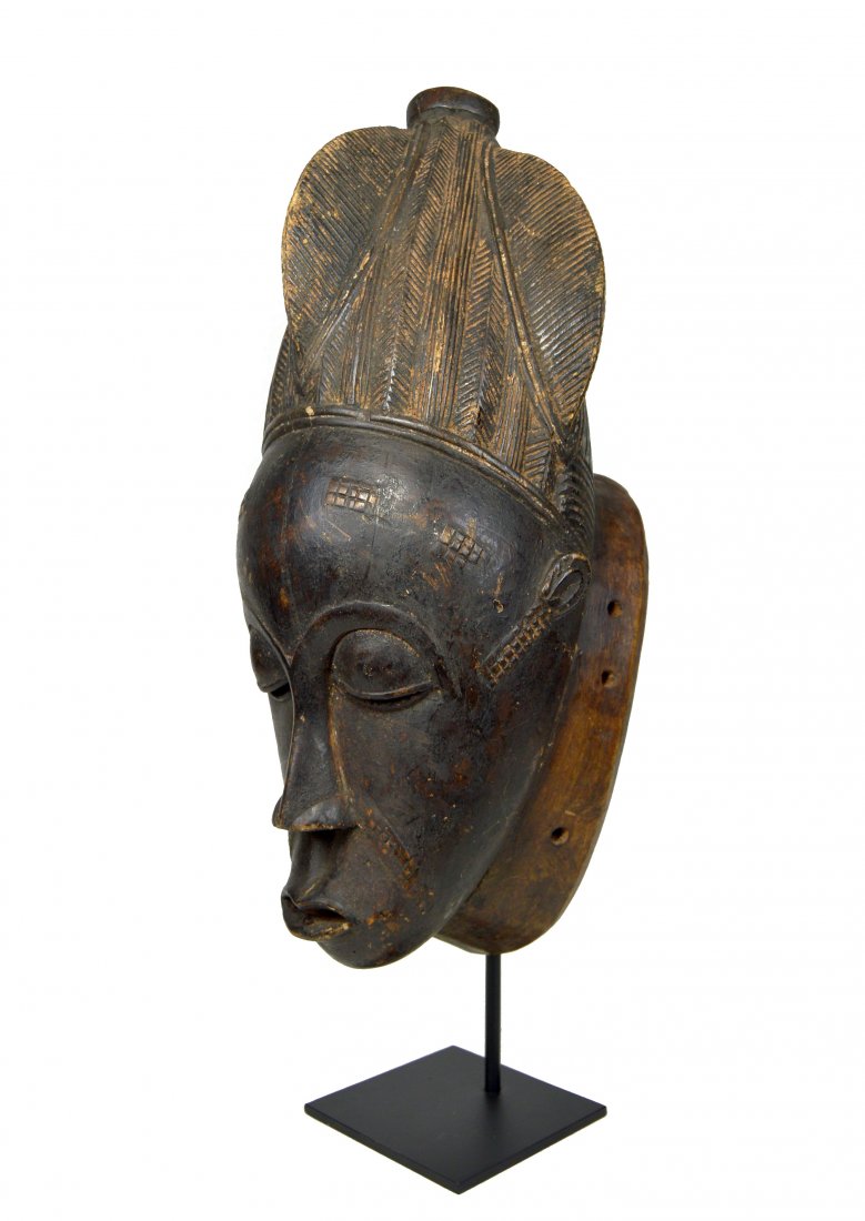 A Finely carved Baule African Mask (1 of 7)
