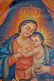 Magnificent Madonna & Child Oil Painting Lima, Peru