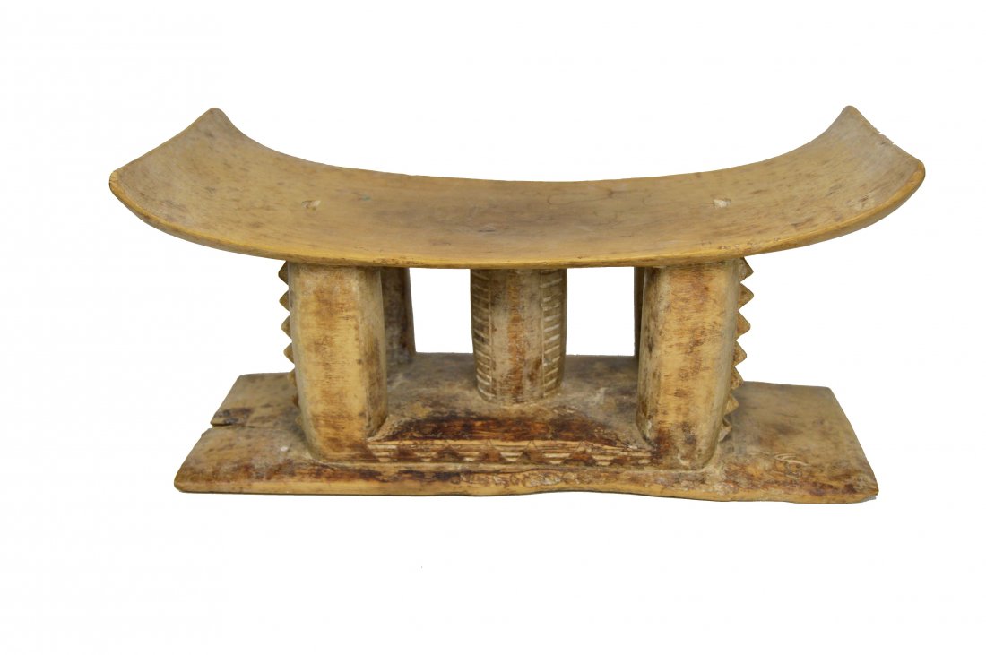A Fine Ashanti Stool, African Art (1 of 8)