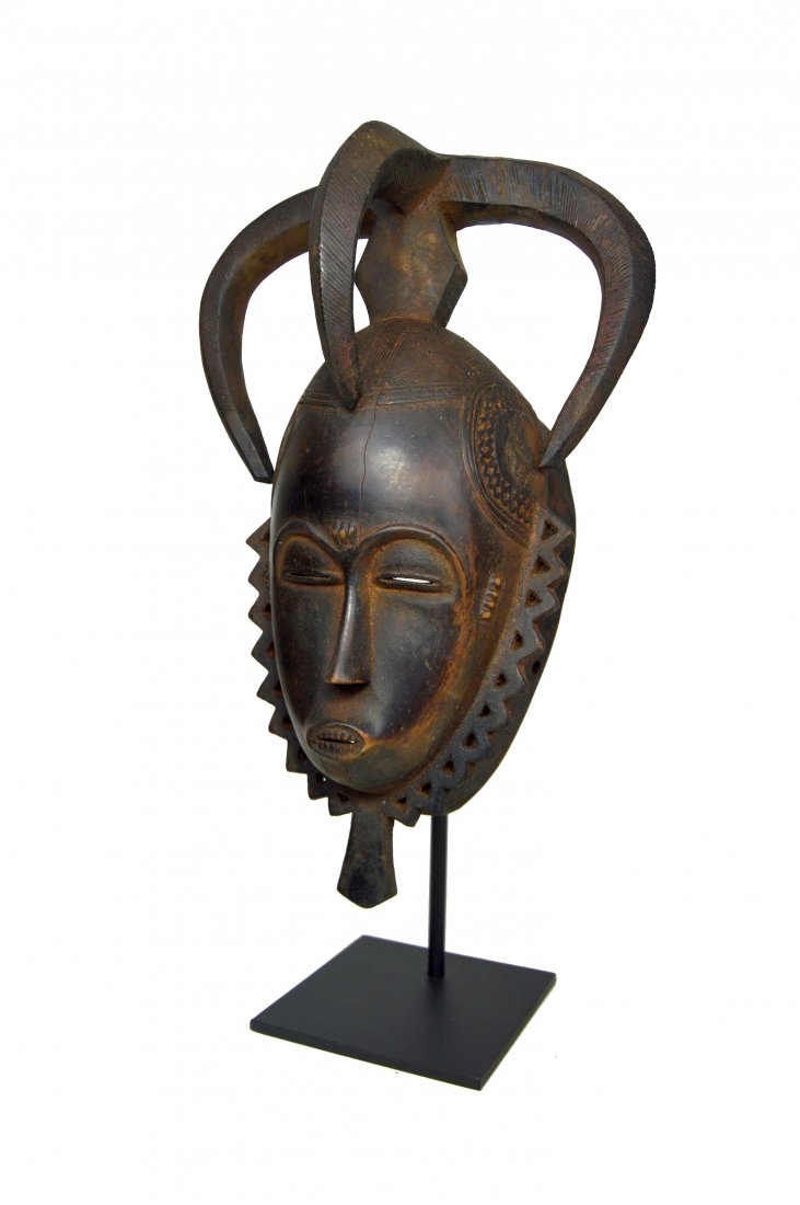 A Finely Carved Baule African Mask (1 of 5)