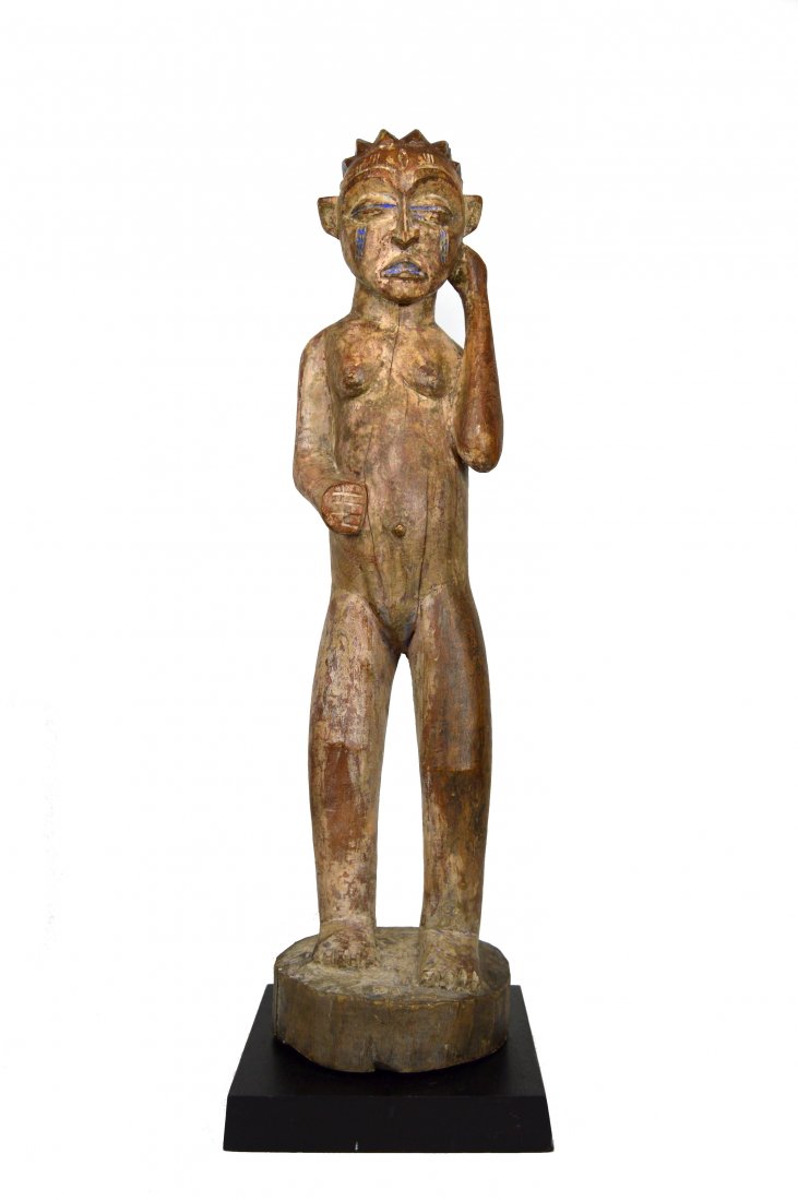 A Very Old Chokwe Female shrine figure (1 of 7)