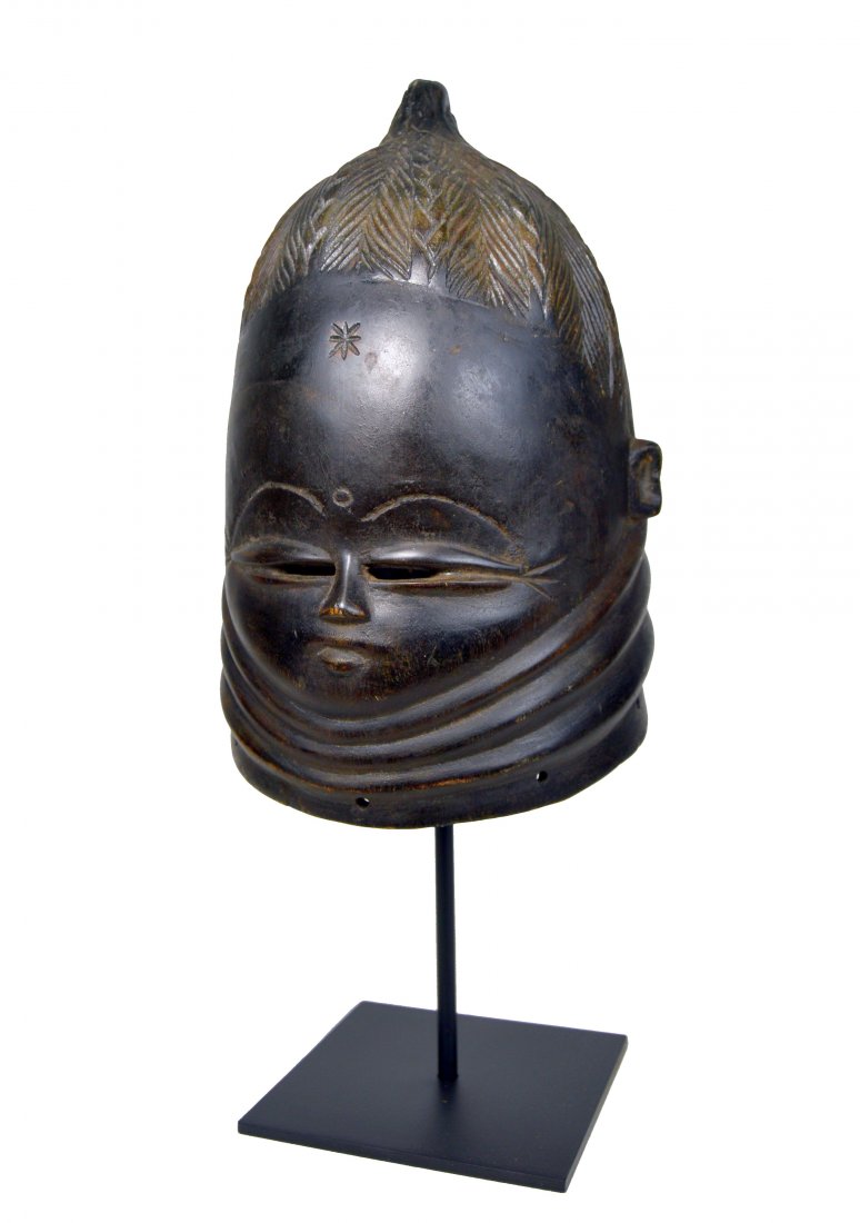 Mende Sowei Helmet Mask of the Bundu Society (1 of 7)