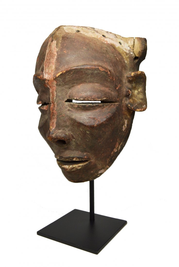 Old Chokwe Dance Mask, African Art (1 of 8)