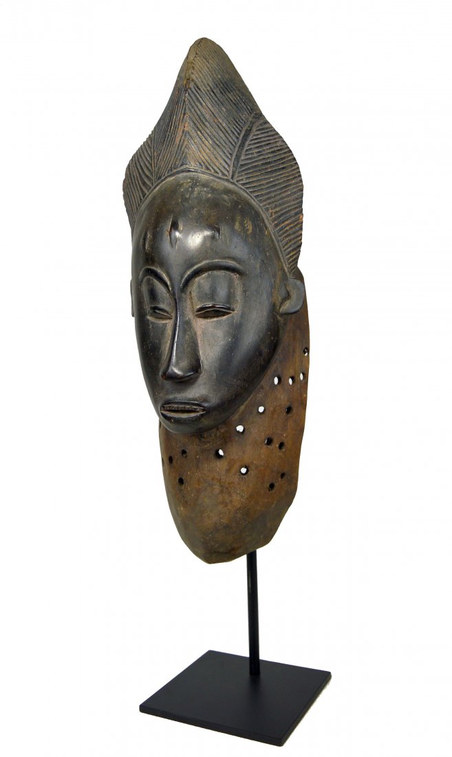 Elegant & Refined Vintage Baule African Tribal Mask (1 of 8)