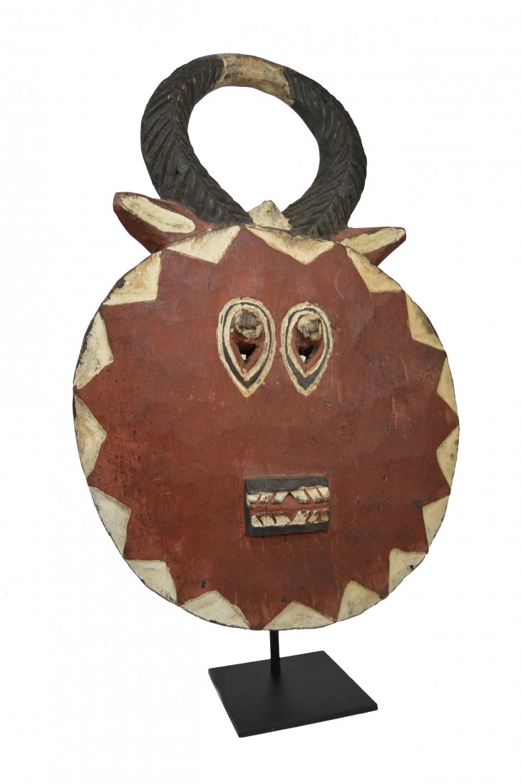 Fantastic Baule Goli Geometric African Mask (1 of 7)