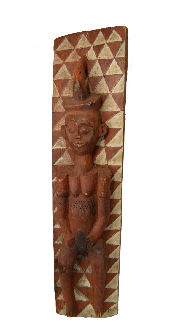 A Vintage Pende Ancestor Panel with Geometric Designs (1 of 7)
