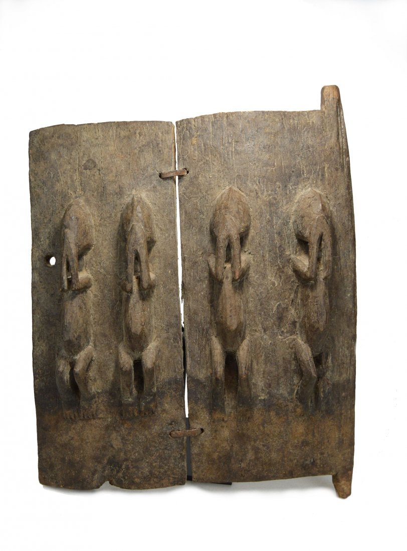 Old Dogon Door with Ancestor Images, African Art (1 of 6)