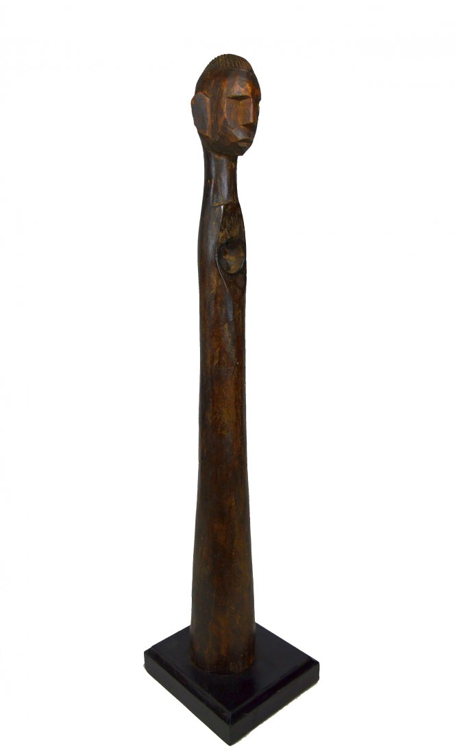 A Mossi Horn or Flute with Ancestor Face, African Music (1 of 6)
