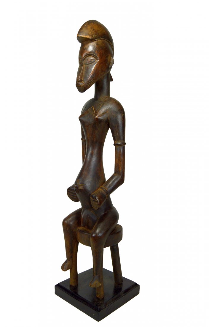 Tall Handsome Senufo Male Sculpture, African Art (1 of 5)