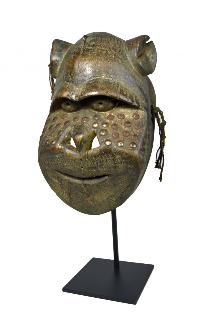 A Baule Gorilla Mask, African Art (1 of 8)