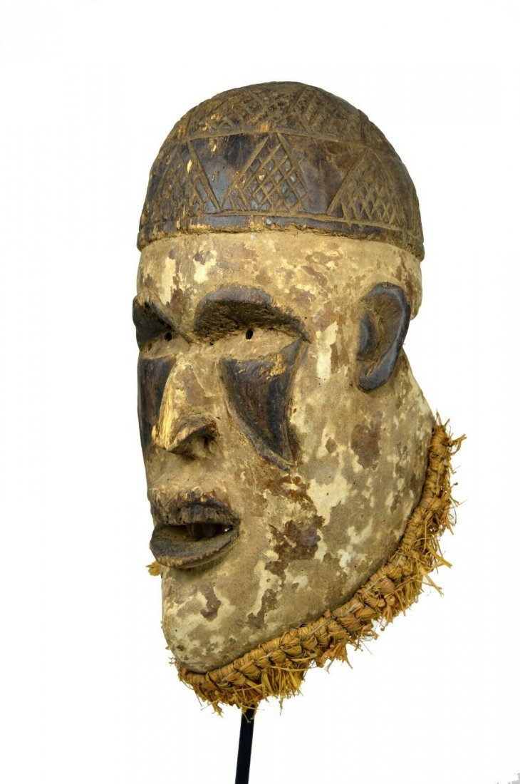 A Dramatic Igbo African Mask, African Art (1 of 6)