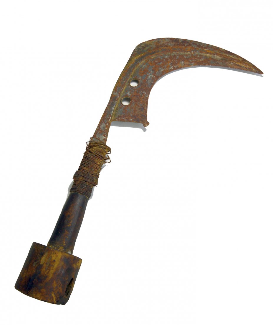 Old Mangbetu Trumbash Knife , African Arms (1 of 4)