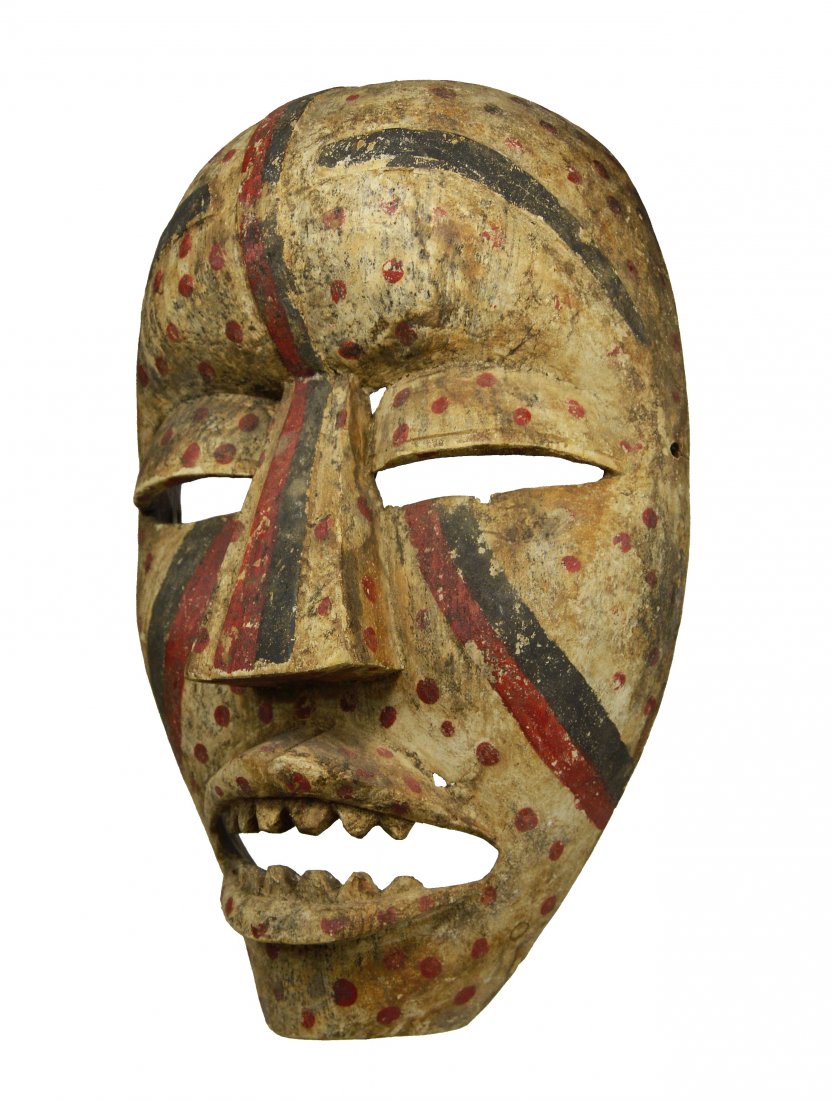 Large Vintage Bakongo Ndunga African Mask (1 of 6)