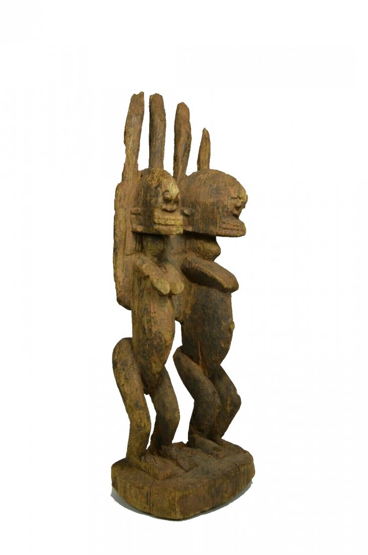 Dogon Nommo Couple with Hands to The Heavens (1 of 6)