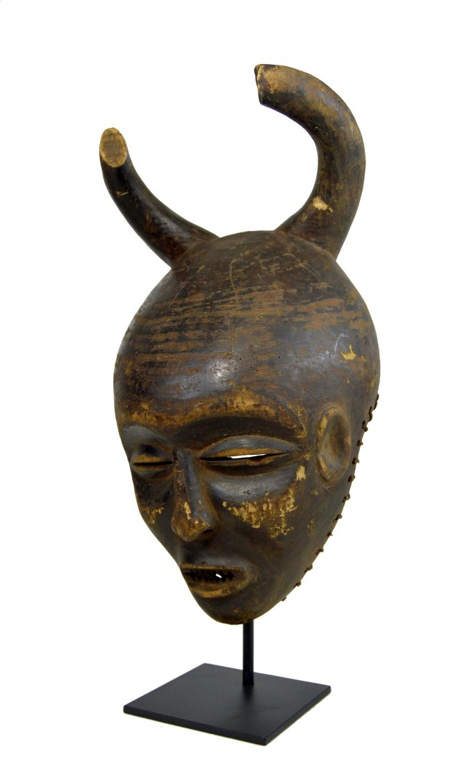 Old Lovale Initiation African mask Friedrich Collection (1 of 9)