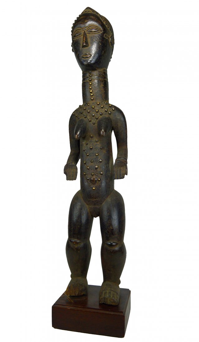 Gorgeous Baule female effigy, African Tribal Art (1 of 9)