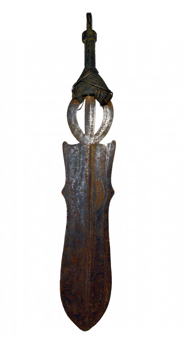 A Rare Old Poto Short Sword, African Arms Ex Zabel Coll (1 of 5)
