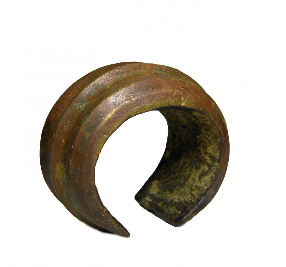Very Good Old Mongo Currency Bracelet from the Congo (1 of 7)