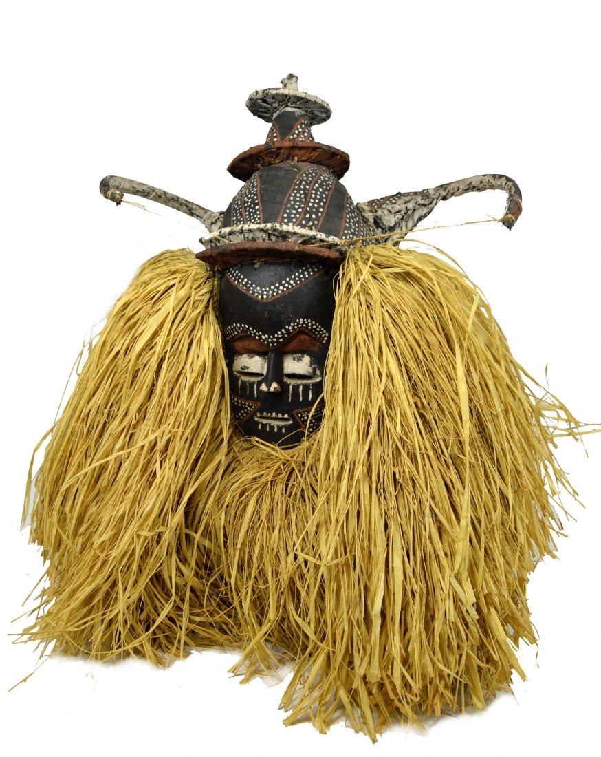 A Very Fine Yaka Initiation Mask, African Art (1 of 7)