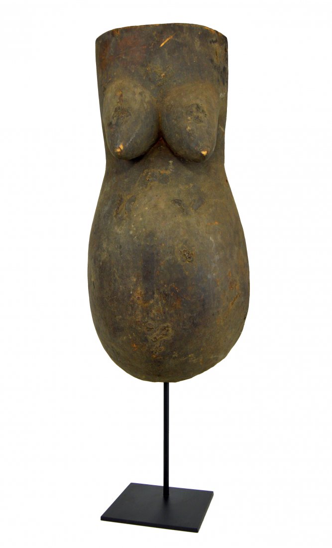 Old Makonde Body Form Mask, African Art (1 of 5)