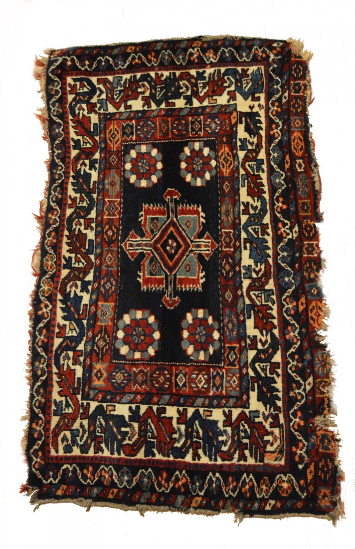 19th Century Persian Jaffe Bag Face / Rug (1 of 8)