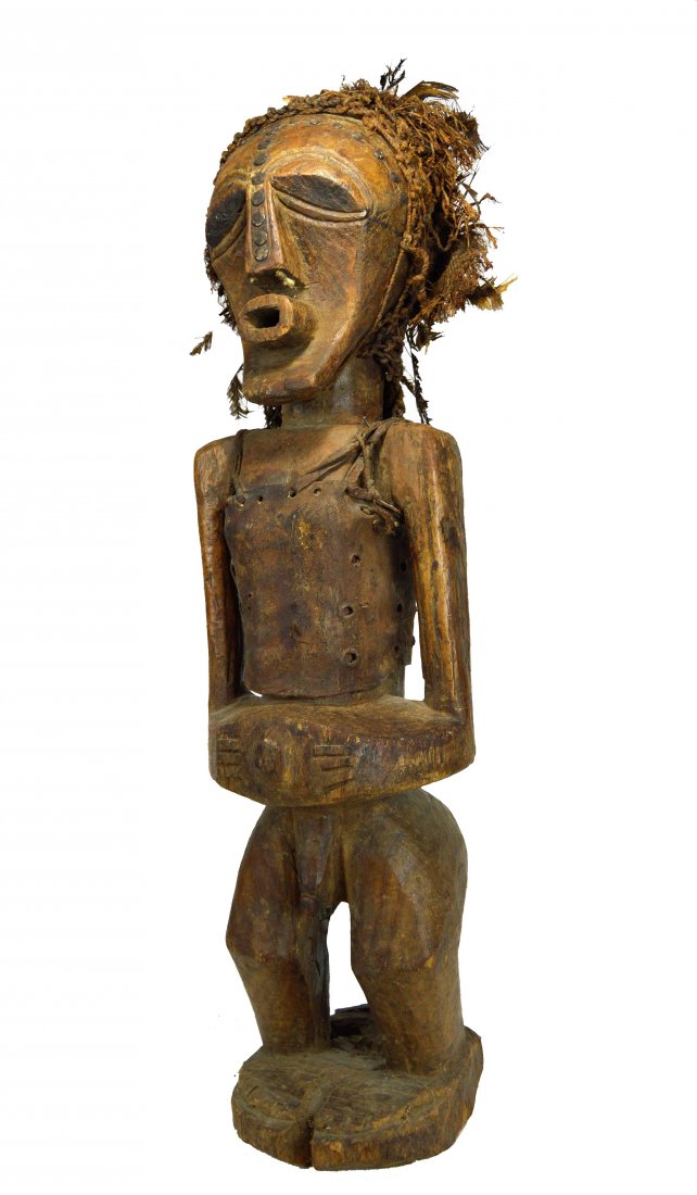 Large Songye Magic Power fetish Idol, African Art (1 of 17)