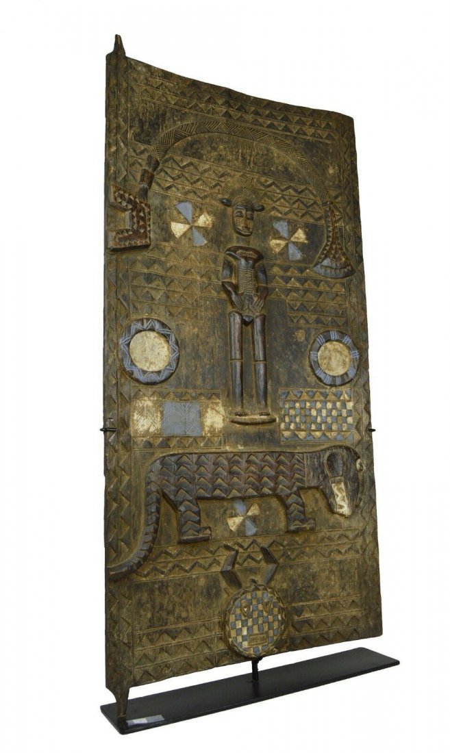 Fine Old Baule Door, African Art, Ex Jack Gansler (1 of 9)