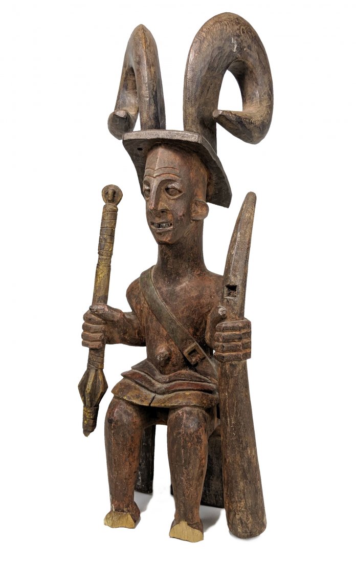 A Very Fine Igbo Ikenga House Protection Idol (1 of 7)
