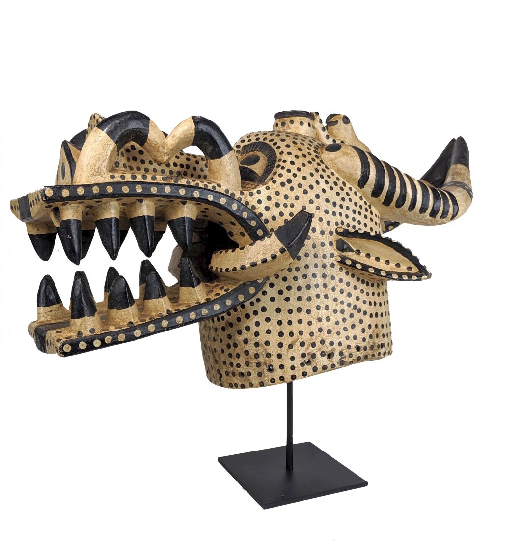 Senufo Firespitter helmet Mask, African Art (1 of 6)