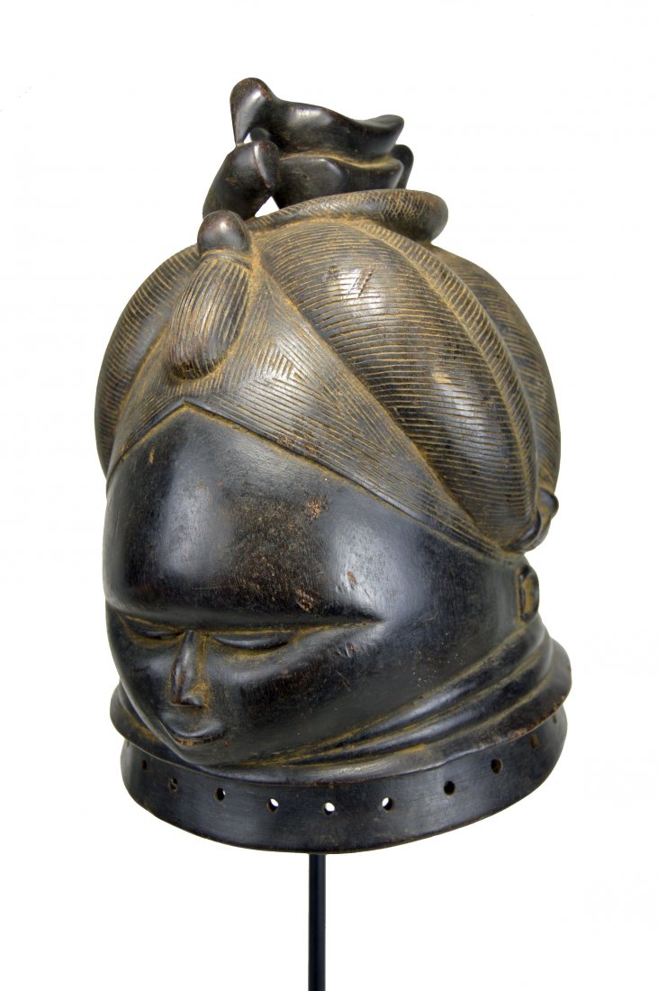 A Very Fine Mende Sowei Female Initiation Mask (1 of 9)