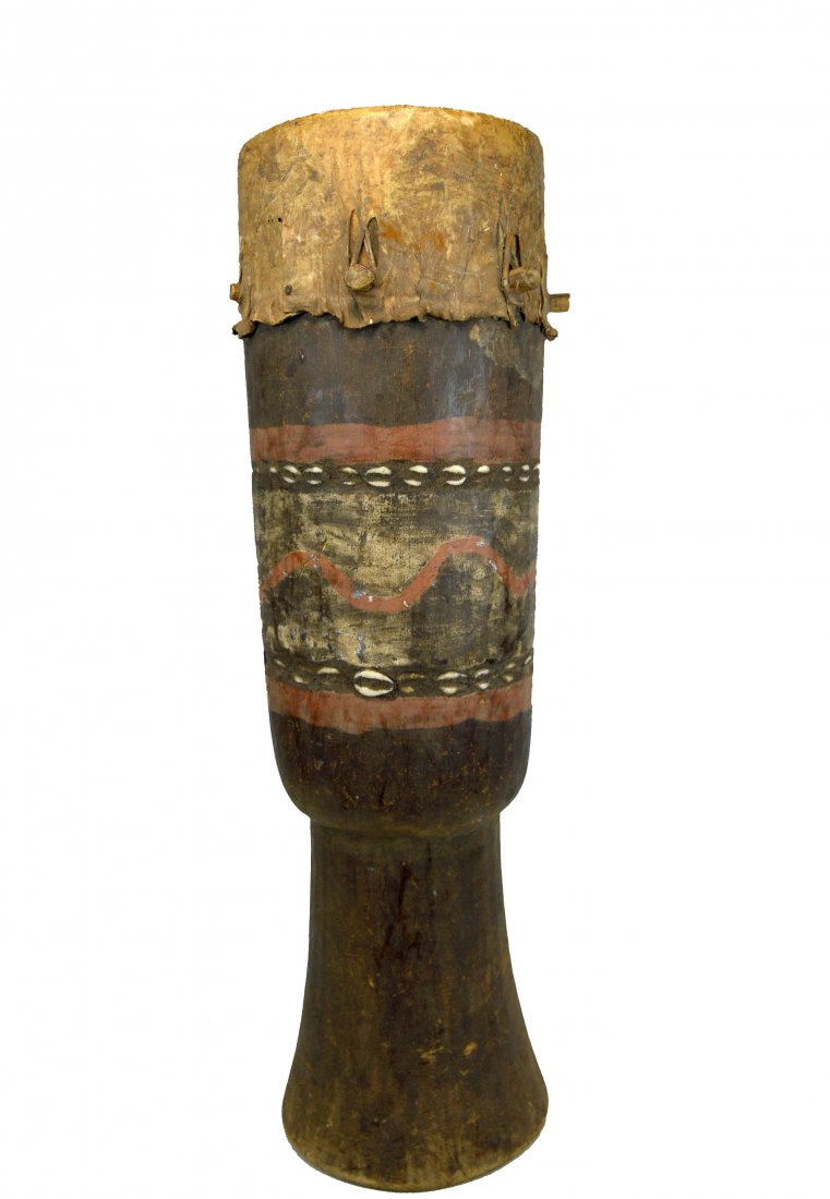 Old Tribal Drum from Papua New Guinea (1 of 4)