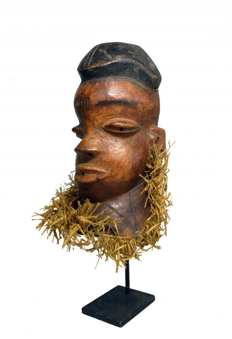 Rare Miniature Pende African Mask collected prior 1968 (1 of 4)
