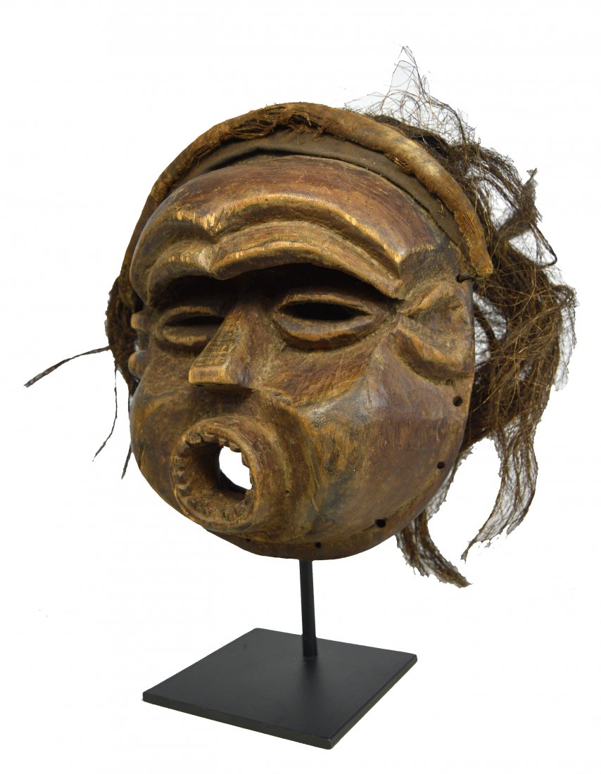 Rare Mbundu African Mask Field Collected in 1980 (1 of 8)