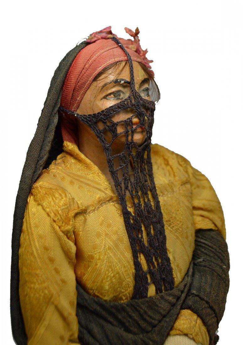 Antique Pair of Dolls Collected in Egypt 1942 (1 of 6)