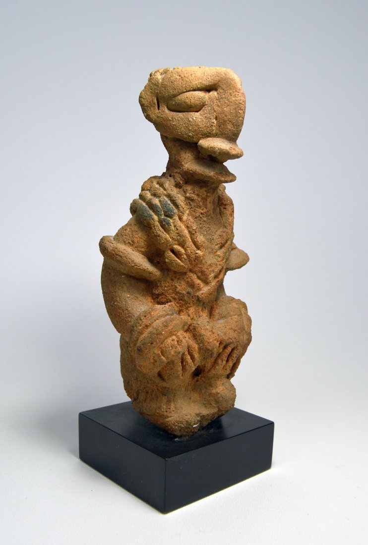 Rare Ancient Komaland terracotta idol 14th-16th Century (1 of 1)