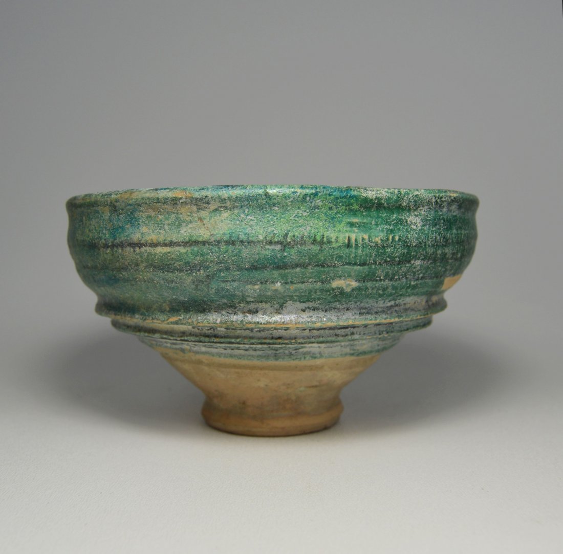 600-800 Year Old Ancient Green Glazed Bowl from Iran (1 of 7)