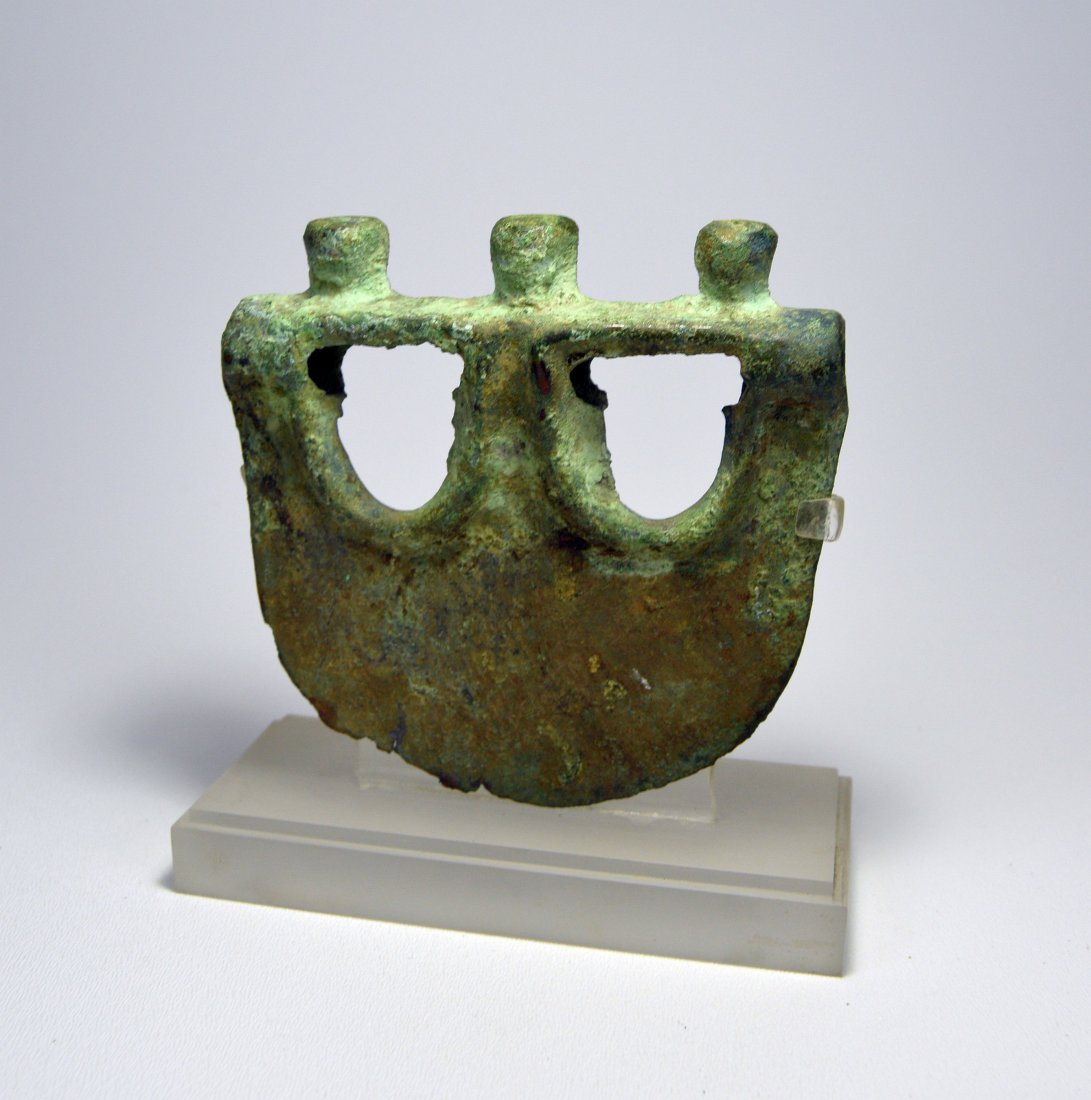 Ancient Luristan Bronze Axe Head 900 BC Iran (1 of 6)