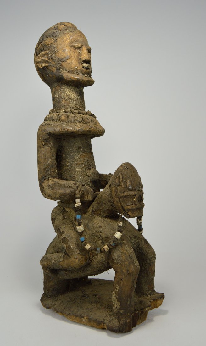 A Dogon Horse and Rider Shrine sculpture, African Art (1 of 7)