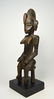 Old Senufo seated female sculpture, African Art