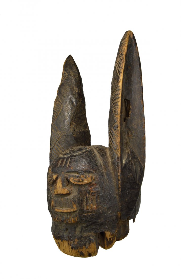 A Rare Old Yoruba Rabbit Ear Mask (1 of 8)